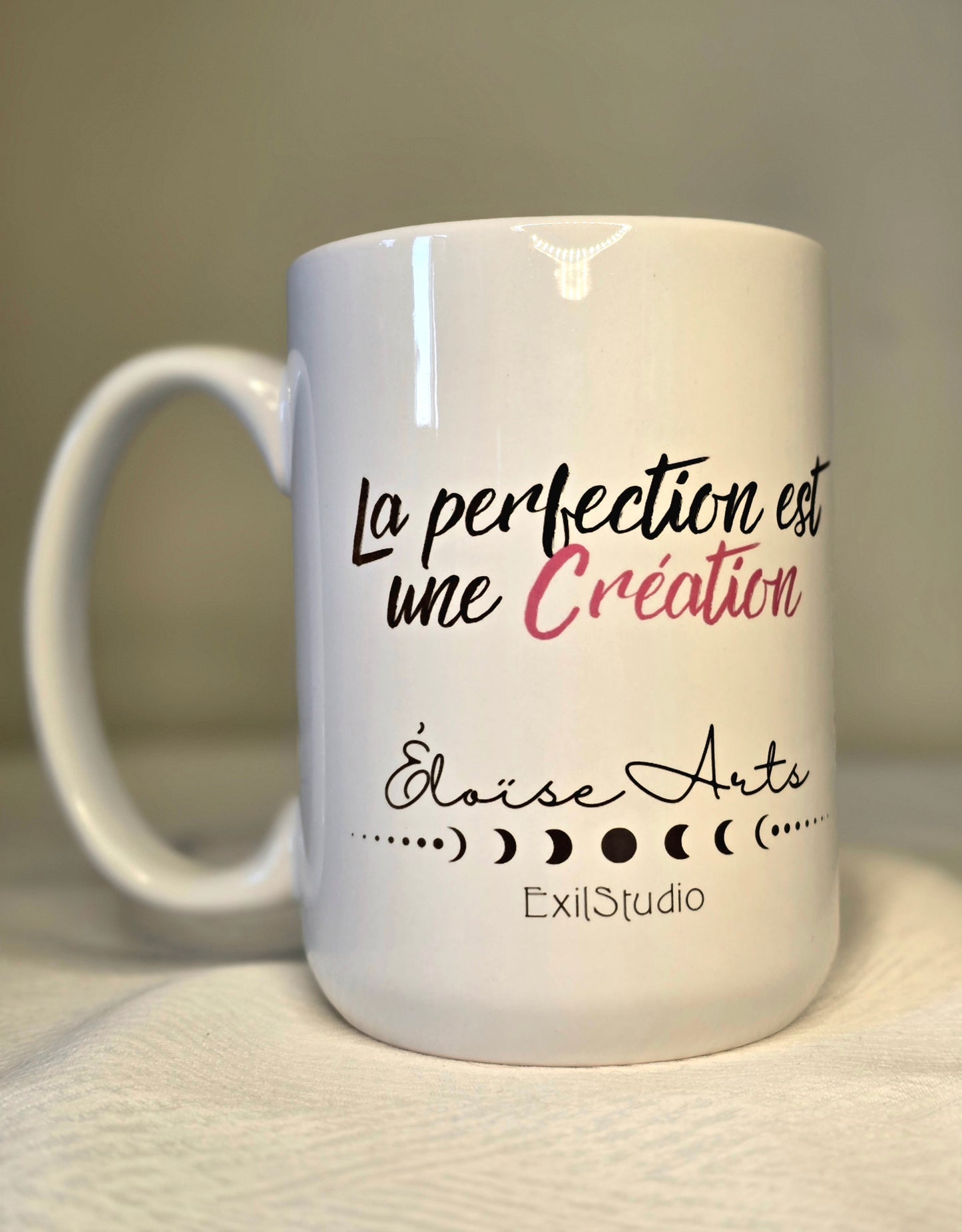 Tasse La perfection est une création