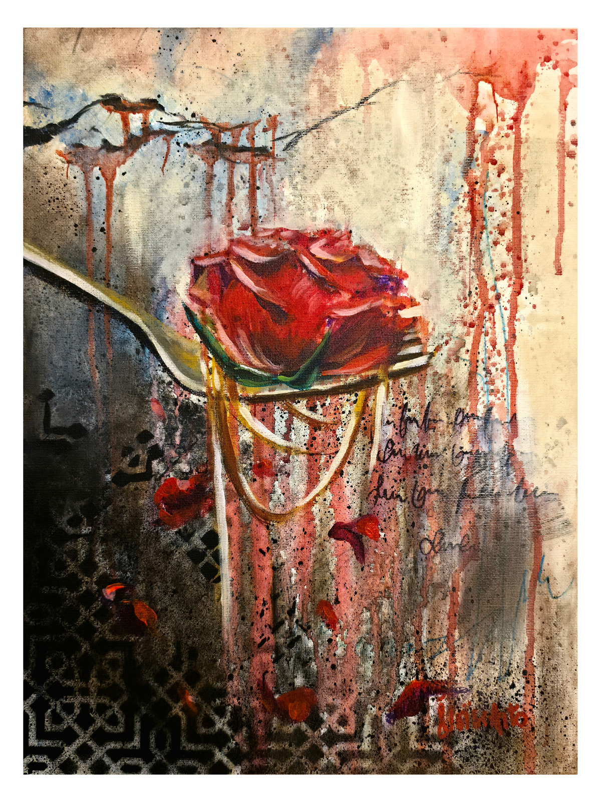 Des roses pour souper