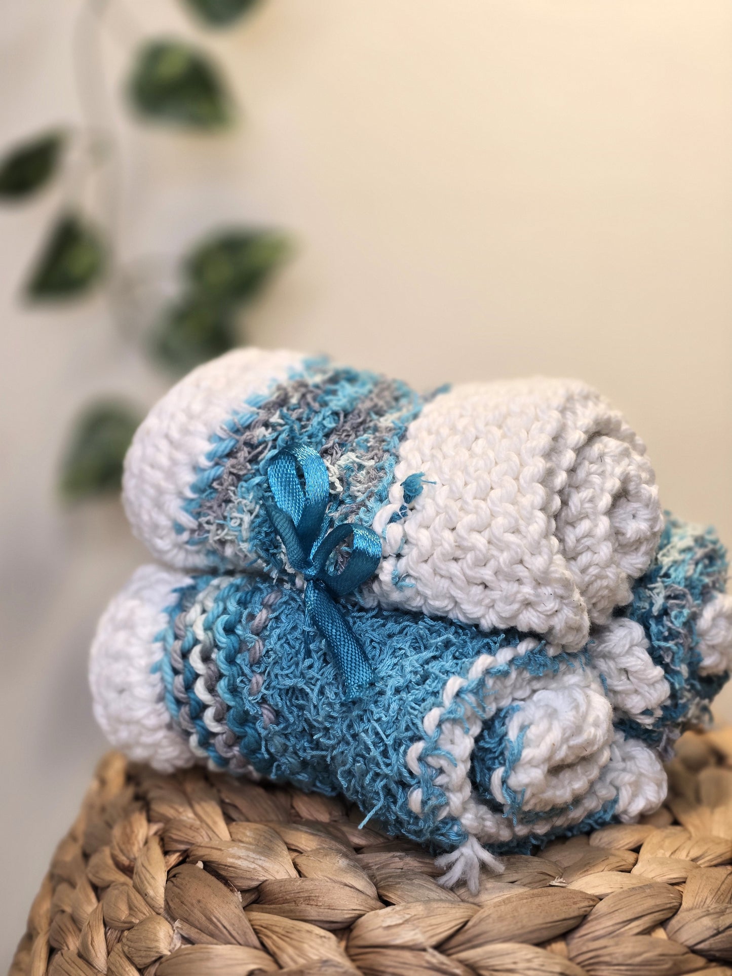 Ensemble Exfoliantes en Bleu