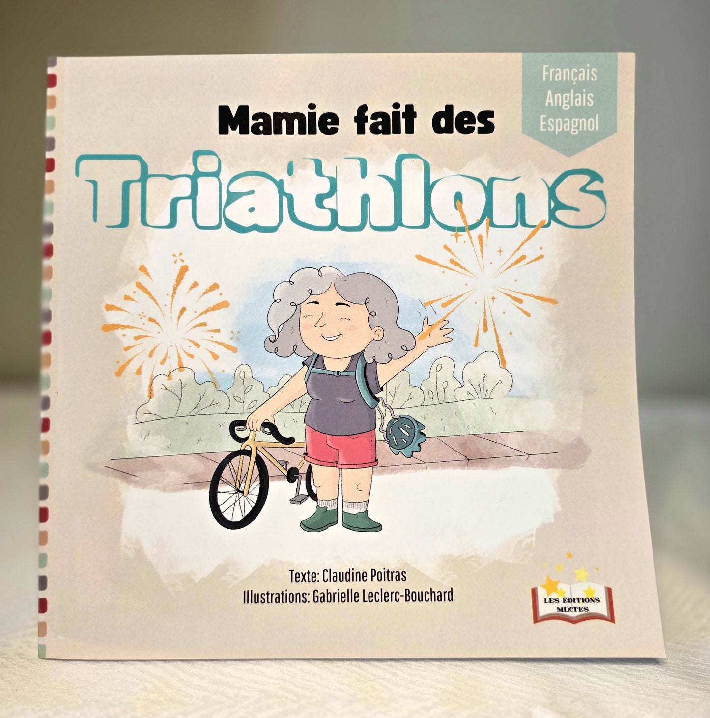 Mamie fait des triathlons