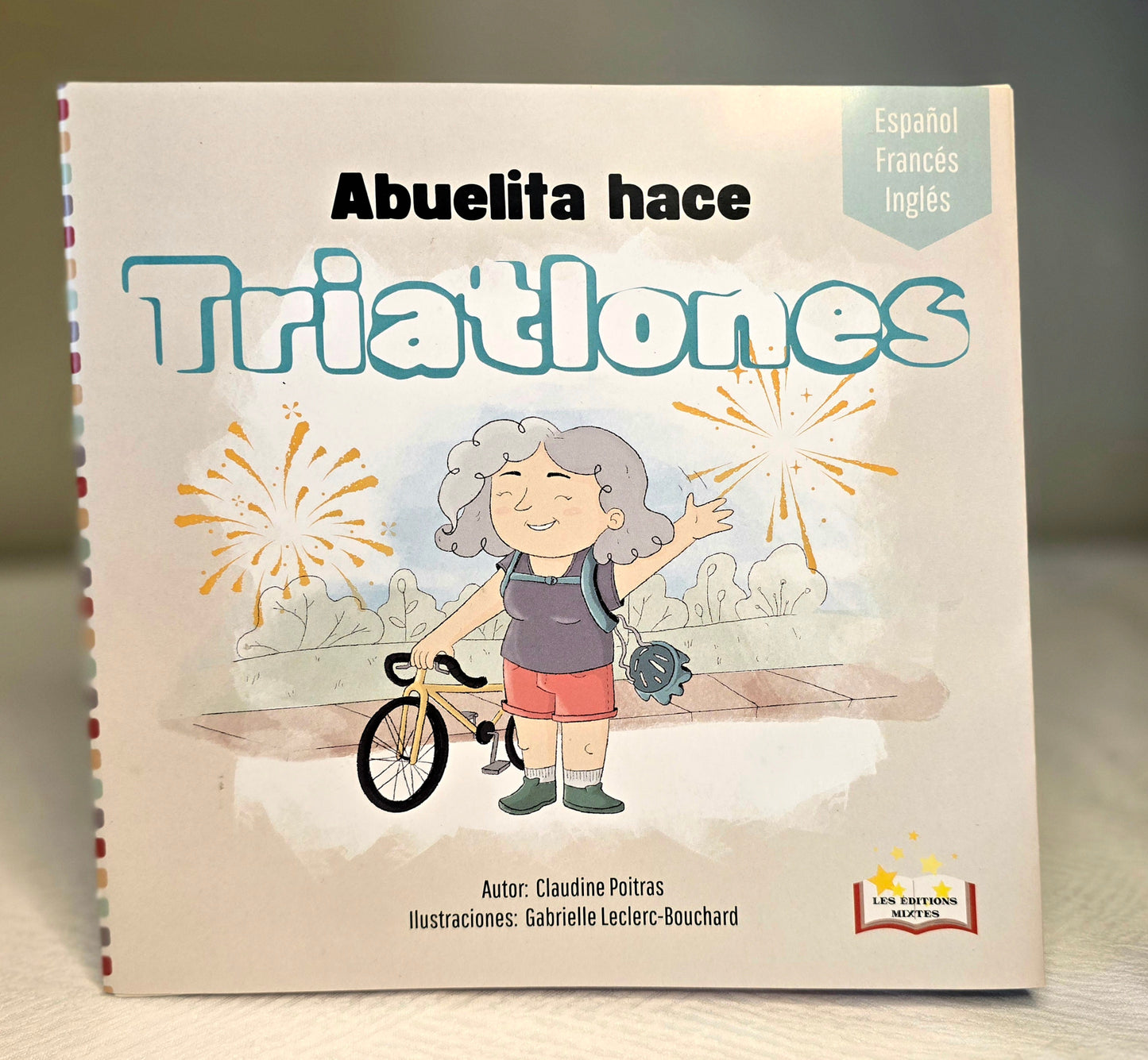Mamie fait des triathlons
