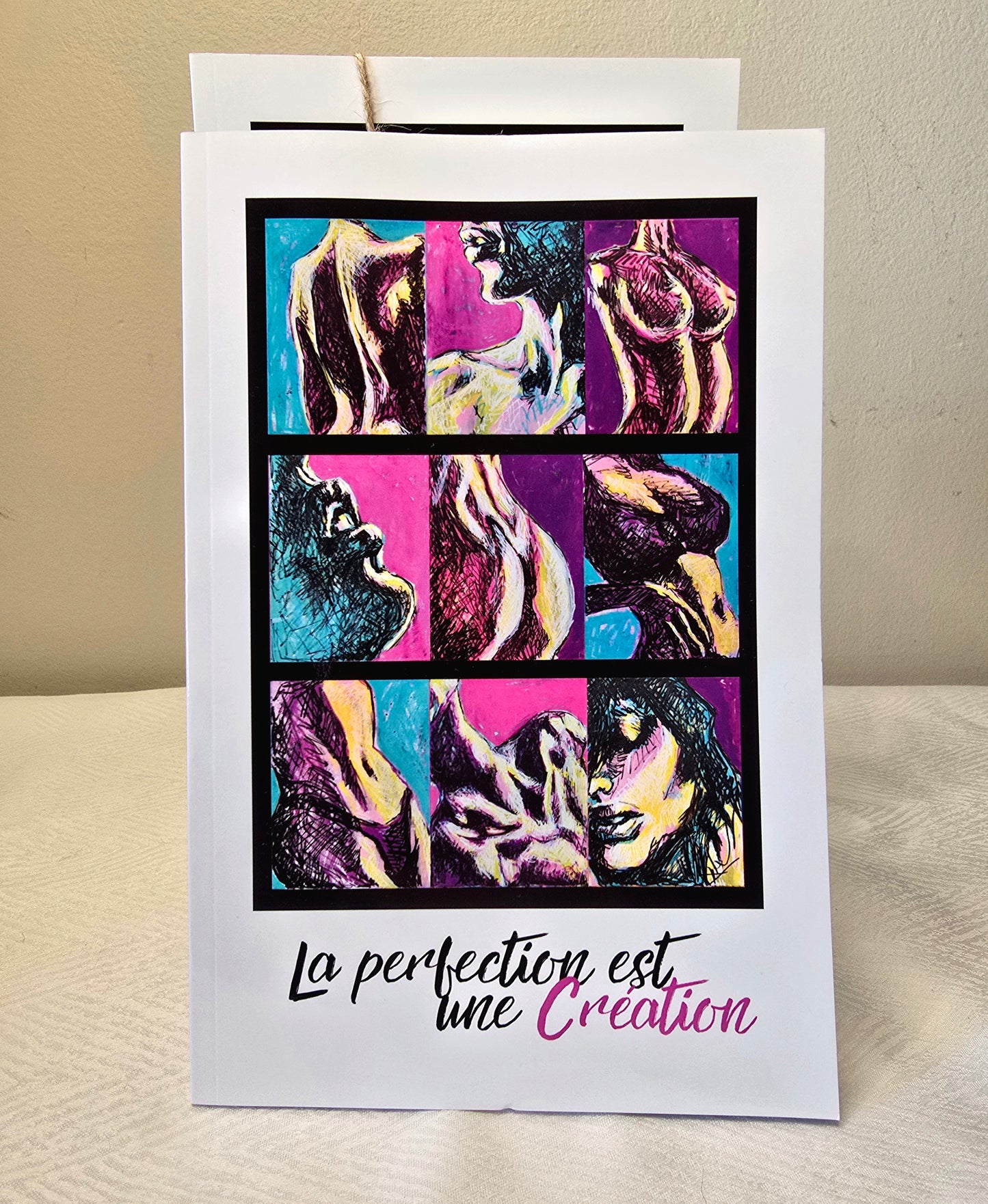 Cahier de notes La perfection est une création