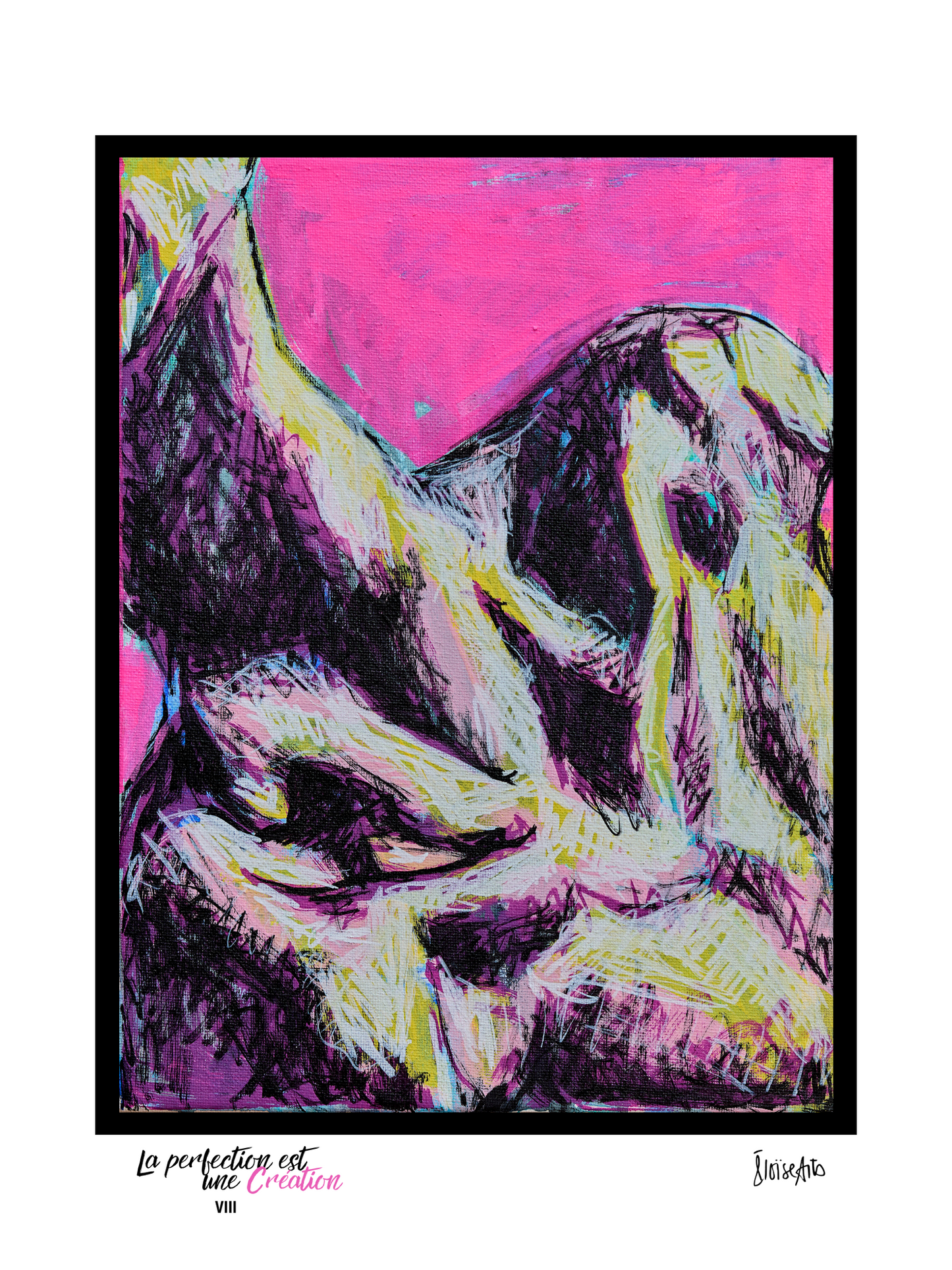 VIII Impression 12x16po